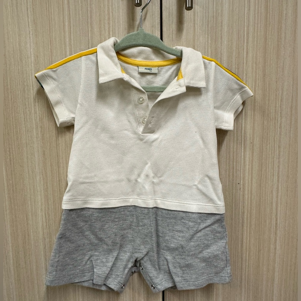 Fendi onsie 3-6 months